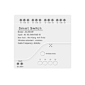 Miniatyrbillede 1 af 5: 4CH Zigbee Smart Lyskontakt Modul AC 85-250V RF433 Modtag 10A Relæer Arbejder med Alexa Assistant, Tuya Smart Life