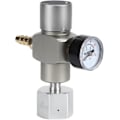 Miniatyrbillede 1 af 5: Hold Stabilt Tryk Tønderegulator, 2 I 1 Mini CO2 Gas Regulator Soda Trykmåler Mini Gas Regulator Med Adapter 3/8in Til TR21.4