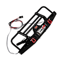Miniatyrbillede 5 af 5: Metal Front Bumper med Spil Fjernbetjeningssystem til 1/10 RC Crawler TRX4 Axial SCX10 & SCX10