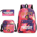 Miniatyrbilde 1 av 5: Guardians Of The Galaxy 3 stk/sett Bcakpacks Tegneserie Barn Gutter Jenter Skolevesker Lette studenter Vanntett Kapasitet Mochilas style 34
