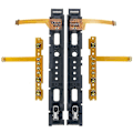 Miniatyrbild 1 av 5: Ersättnings-Lr Slide Vänster Höger Slider Rail med Sl Flexkabel Kompatibel med Nintend Switch Ns Joy