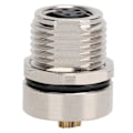 Miniatyrbild 1 av 5: M8 Vattentät Kontakt 5-pin Hane Adapter Panelmonterad IP67 Uttag