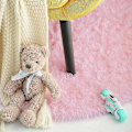 Miniatyrbild 3 av 5: Tflycq Oval Fluffy Matta Mattor, Modern Plysch Shaggy Area Matta För Barn Sovrum Extra bekväm Söt Nursery Matta Sängmatta För Pojkar Flickor Heminredning