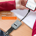 Miniatyrbild 3 av 5: 10Gbps M.2 NVME SSD-kapsling Typ-C M2 PCIE NVME SSD-adapter Verktygsfri Stödjer 2230/42/60/80/2