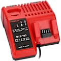 Miniatyrbillede 3 af 5: M12-18C Li-ION Batterioplader til Milwaukee 12V 14.4V 18V C1418C 48-11-1815/1828/1840 Lithium Batteri M18 M14 M12