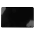 Miniatyrbilde 4 av 5: 100 stk. Svarte Visittkort i Aluminiumlegering, Gravering, Metall, Blanke, 0,2 mm Tykkelse