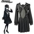 Miniatyrbillede 2 af 5: Danganronpa V3 Saihara Shuichi Detektiv Cosplay kostumer Jk Uniform Halloween kostumer til kvinder Anime nederdel L kostumesæt L