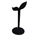 Miniatyrbilde 2 av 5: Fløyel Øredobber Display Stativ Rekvisitter Øredobber Holder Stativ Oppbevaring 12CMx7CM