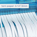Miniatyrbillede 4 af 4: Dokumentmakulator - Håndsvinget papirdokumentmakulator til kontor- og undervisningsmaterialer, manuel makulering af dokumenter er mulig