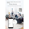 Miniatyrbillede 1 af 5: Tuya Wifi Smart Switch Touch Lyskontakt Nul Brandlinje 1 Kontakt Grå