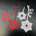 Miniatyrbillede 4 af 5: Jul Snefnug Metal Skærestencils DIY Scrapbooking Album Papirkort Skabelon Form Prægning Håndværk Dekoration