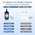 Miniatyrbillede 5 af 5: UV Resin 500G - Ultraviolet Hærdende Klar Hård Type Resin, Solar Cure Resin til DIY UV Resi