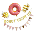 Miniatyrbillede 5 af 5: Donut Grow Up Fødselsdagstema Festartikler Dekorationer