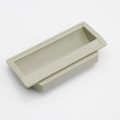Miniatyrbilde 3 av 5: 10 stk. Innfelt Flush Pull Håndtak 110 x 40 mm (L x B) Plast Pulls Innfelt Skjulte Håndtak for 1 mm Tykke Jernskapdører, Dokumentskapdører