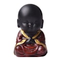 Miniatyrbillede 1 af 5: Resin Buddha Statue Små Børn Munk Figurer Te Kæledyr Ornament A
