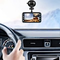 Miniatyrbild 3 av 5: Bilfäste för Dashcam med Sugkopp och 6 Adaptrar, 360 Grader Vridbart Fäste för Körning