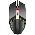 Miniatyrbild 2 av 5: Mus Färgglad Glödande Gamingmus 4D Ergonomisk Design
