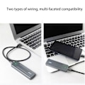 Pikkukuva 3 / 5: i9 GTR M.2 Nvme -kiintolevyn kotelolle Thunderbolt3 Usb3.1 SSD-kotelo 10 Gbps