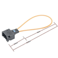 Miniatyrbillede 3 af 5: Mest Fiberoptisk Loop Bypass Han & Hun Kit Adapter Til
