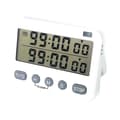 Dubbel Digital Timer, Kökstimer För Matlagnings Nedräkningstimers