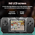 Miniatyrbillede 3 af 5: Retro Bærbar Mini Håndholdt Spillekonsol 8-bit 3.0 Tommer Farveskærm LCD Spilafspiller Indbygget 500