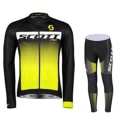 Miniatyrbild 1 av 5: SCOTT 2023 mountainbike cykel herr långärmad kostym cykelkläder andas MTB cykelkläder jersey ciclismo cycling set 3 4XL