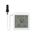Miniatyrbild 4 av 5: Tuya Smart Home WiFi Temperatur- och Fuktighetssensor med 1M Extern Sond App Fjärrövervakning