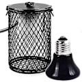 Miniatyrbilde 1 av 4: 100W Varme Lampe for Kjæledyr Infrarød Keramisk Emitter Varmepære Kjæledyr Rugemaskin Kyllinger Reptil Lampe EU Plugg