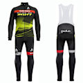 Miniatyrbild 3 av 5: SCOTT 2023 mountainbike cykel herr långärmad kostym cykelkläder andas MTB cykelkläder jersey ciclismo cycling set 6 M