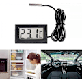 Miniatyrbillede 2 af 5: Digitalt LCD Termometer Temperaturmåler Probe Sensor Område -50 Celsius C Til +110 Celsius