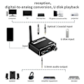 Miniatyrbillede 5 af 5: Stabil Lydtransmission Forsyninger Lydkonverter U Disk Digital til Analog