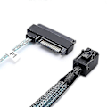 Pikkukuva 4 / 5: Mini SAS SFF-8643 - 4X29Pin SFF-8482 -kiintolevypalvelinkaapeli 3.33TF/1M