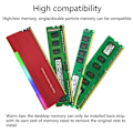 Miniatyrbillede 5 af 5: Høj Kompatibilitet ARGB Hukommelsesspreder Køler DDR3 Desktop Køleplade 5V 3PIN