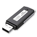 Miniatyrbillede 1 af 5: 8G USB Flash Drive Stemmeoptager til PC Møde Interview Optagelse