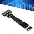 Miniatyrbilde 3 av 5: F47SM M.2 NVMe til U.3 SSD Skjøtekabel PCIe 5.0 25cm