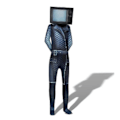 Pikkukuva 1 / 4: Lapset Pojat Skibidi WC Cosplay Bodysuit Tv Mies Kamera Mies Peli Skibidi Dop Kyllä Kyllä WC Halloween Puku Juhlahaalarit H 120 ( L )
