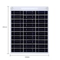 Miniatyrbillede 4 af 5: 60W Solpanel Bærbar 5V Dobbelt USB Hurtigoplader Panel Kit Udendørs Nødopladning Batteri Trav