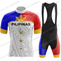 Pikkukuva 1 / 5: 2023 Filippiinit Pyöräilyneulesetti Kesä Pilipinas Pyöräilyvaatteet Set Maantiepyöräpaita Puku Pyörälappu shortsit MTB Urheiluvaatteet 2 3XL