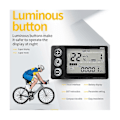 Miniatyrbillede 4 af 5: 24v-60v S866 Controller Panel Instrumentbræt Vandtæt Elcykel Lcd Display Til Elektrisk E-cykel Sc