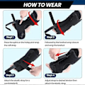 Miniatyrbilde 5 av 5: Plantar Fasciitis Nattspjelk, Nattspjelk for Plantar Fasciitis Kvinner & Menn, Plantar Fasciitis Støttebandasje for Smertelindring, Nattslynge Universal Størrelse, Upgra