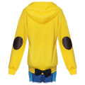 Miniatyrbillede 4 af 4: Anime Wonder Egg Priority Ohto Ai Cosplay kostume Mørkeblå paryk med hættetrøjer Bukser Sløjfe Sokker Outfits Julekarnevalstøj Costume M