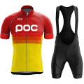 Miniatyrbild 1 av 5: RCC POC Herr Team Cykeltröja Set Sommar Sport Racing Cykelkläder Cykelkläder Cykel MTB Maillot Ropa De Ciclismo Red Asian sizes-4XL