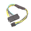 Pikkukuva 2 / 2: Atx 24p - 8p -sovitinkaapeli 8-nastainen virtajohto 3020 7020 9020 T1700 -sovittimen virtajohto 30cm