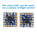 Miniatyrbillede 2 af 5: FPV Mini Micro-OSD Mini OSD til SP Racing CC3D Naze32 F3 F4 Flight Controller