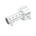 Miniatyrbillede 4 af 5: Sølv Motorcykel Udstødningspotte Lyddæmper Indsats Baffle Db Killer Lyddæmper 48mm