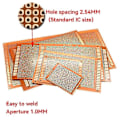 Miniatyrbild 3 av 5: 30 st Prototyp PCB Universalkort 7x9cm Enkelsidig Kretskort DIY Elektronik Kit