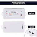 Miniatyrbillede 5 af 5: Sp105e Trådløs Bluetooth-styreenhed App Ws2811 Ws2812b Ws2801 Sk6812 Apa102 Individuelt Adresse