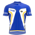 Pikkukuva 2 / 5: 2022 El Salvador Pyöräily Jersey Set Kesä Sininen Suositut Vaatteet Maantiepyörä Paidat Puku Polkupyörä Bib Shortsit MTB Ropa Maillot 2 XXS