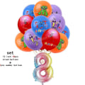 Miniatyrbild 1 av 5: Garten Of Banban Födelsedagsfest Dekoration Barn Dusch Pojkar Flicka Serviser Tillbehör Kopp Duk Antal Ballong Tårta Bakgrund 19pcs set-8