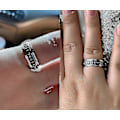 Miniatyrbillede 4 af 4: Fidget Ringe Angst Ring Til Kvinder Spinner Ring Til Angst Fidget Angst Ring Fidget Ring Spinner Ring